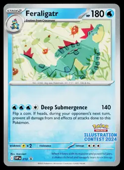 SV: Scarlet & Violet Promo Cards #213 Feraligatr - Image 1