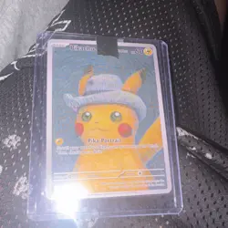Pokemon Pikachu with Grey Felt Hat Basic Card 2023 Standard TCG Collectible - Image 1