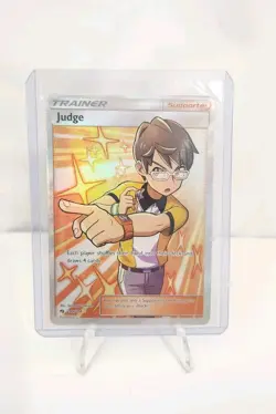 Pokemon TCG Judge (Full Art) SM - Lost Thunder 209/214 Pokemon card - Image 1