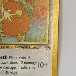 Raticate 6/18 Southern Islands Rare Vintage Pokemon Card - NM - Image 4