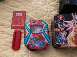 LOT OF POKEMON CARDS (SOME RARE), PLUSH, CARD STAND AND 151 MAT - Image 4