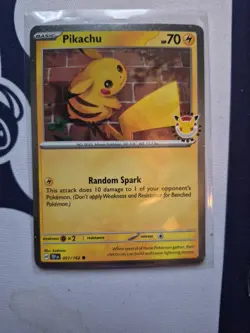 Pokemon 30th Anniversary Bundle - Opening Scene Pin - Pikachu Card - Coin - Image 3