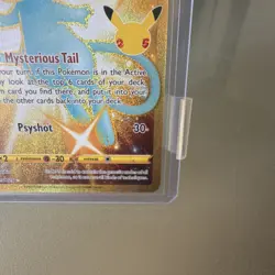 Pokemon TCG Mew Celebrations 025/025 Secret Rare Holo Promo Card - Image 4