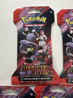 Pokemon TCG: Scarlet & Violet - Destined Rivals 5 Single Sleeved Booster Pack - Image 2