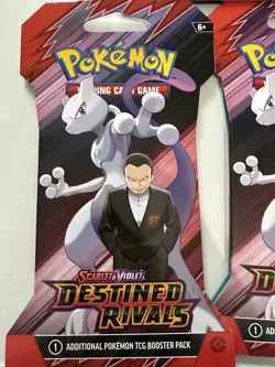 Pokemon TCG: Scarlet & Violet - Destined Rivals 5 Single Sleeved Booster Pack - Image 3
