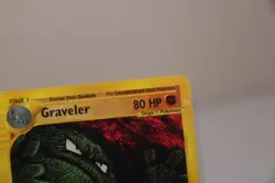 Pokemon E-Series Expedition Uncommon Non-Holo Card: Graveler (79/165) -Crease/HP - Image 3