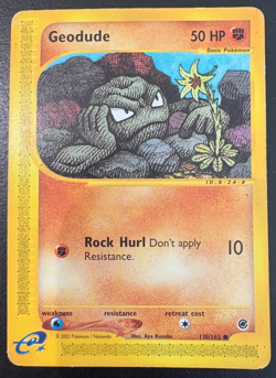 Geodude 110/165 Expedition Base Set Pokemon TCG MP ** - Image 1