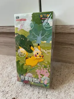 Pokemon TCG Collect 151 Journey 151C Simplified Chinese Slim Booster - Image 1