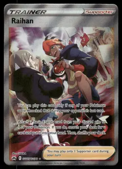 Pokemon Cards Raihan GG65/GG70 Crown Zenith Galarian Gallery Rare Ultra NM *3 - Image 1