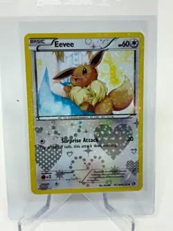 2013 Pokemon RC14/RC25 Eevee Legendary Treasures Holo Radiant Collection LP - Image 1