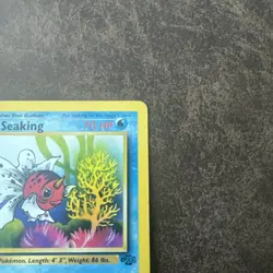 Pokemon TCG Seaking Jungle #46/64 WOTC Vintage 1999 1st Edition - Image 3