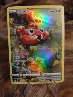 Paras GG32/GG70 Crown Zenith: Galarian Gallery NM Pokemon 2023 - Image 1
