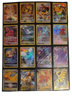 Pokemon Binder Collection 200+ Mixed Cards SIR, IR, V, EX, Promo + 7 Jumbo Cards - Image 4