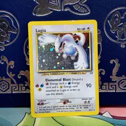 Lugia HOLO foil - Neo Genesis Pokemon 9/111 Vintage - MP - Image 1