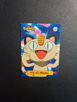 Carte Pokemon #52 Miaouss TV11 TOPPS Serie 1 Francais - Image 1