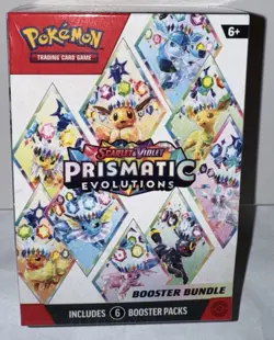 Pokemon TCG SV Prismatic Evolutions Booster Bundle Pokemon Center [SEALED] - Image 1