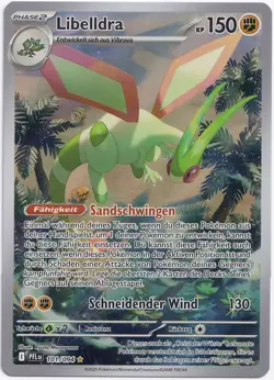 Pokemon Libelldra Illustration Rare Fatale Flammen 101/094 NM Deutsch - Image 1