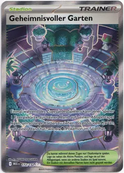 Pokemon Geheimnisvoller Garten Full Art Mega-Entwicklung 172/132 NM Deutsch - Image 1