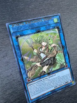 YuGiOh! Wynn, The Wind Charmer RA03 - Error Misprint Name Shift Near Mint 1st Ed - Image 4