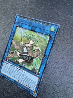YuGiOh! Wynn, The Wind Charmer RA03 - Error Misprint Name Shift Near Mint 1st Ed - Image 5