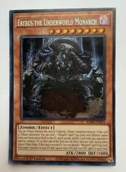 Erebus the Underworld Monarch - RA04-EN019 - Secret Rare - 1st Edition - Yugioh - Image 1
