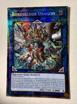 x1 Borrelcode Dragon - MP25-EN040 - Starlight Rare - 1st Edition Yu-Gi-Oh! M/NM - Image 1