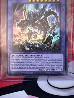 Yugioh Dinomorphia Rexterm DIFO-EN038 Ultra Rare 1st Edition Near Mint - Image 2