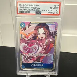Boa Hancock One Piece Love Love Mellow Japanese PSA 10 - Image 1