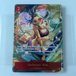 One Piece TCG Nefeltari Vivi OP04-118 Alt Art - Image 1