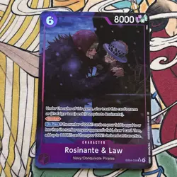 One Piece Rosinante & Law (Alternate Art) EB04-038 The Azure Sea's Seven - Image 1