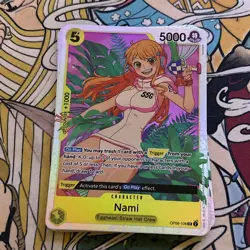 One Piece Two Legends Nami OP08-106 Super Rare SR NM - Image 1