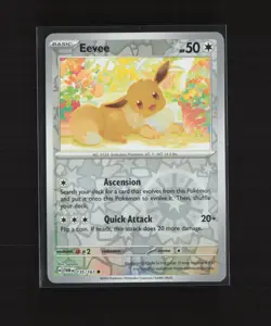 Eevee 135/167 Twilight Masquerade Reverse Holo Common Pokemon Card - Image 1