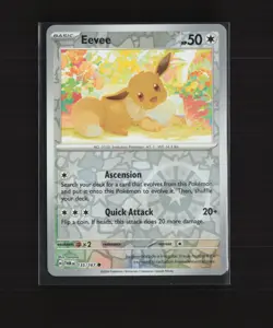 Eevee 135/167 Twilight Masquerade Reverse Holo Common Pokemon Card - Image 2