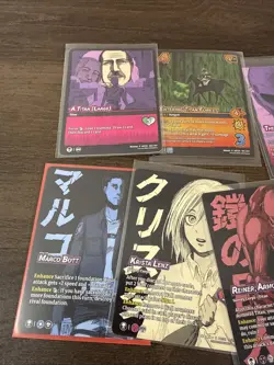 Attack On Titan: Battle For Humanity Lot Of (13) Cards -Exact Items Shown- MINT - Image 2