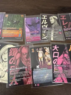 Attack On Titan: Battle For Humanity Lot Of (13) Cards -Exact Items Shown- MINT - Image 3