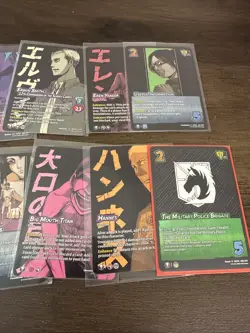 Attack On Titan: Battle For Humanity Lot Of (13) Cards -Exact Items Shown- MINT - Image 4