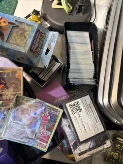 Pokemon TCG LOT Sold As-Is Bundle Mix Of Holo Full Art Etc Around 500g Of Cards - Image 5