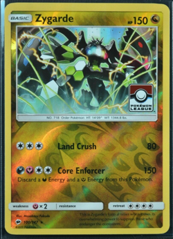 Zygarde 100/147 Promo 2017 League & Championship Cards Reverse Holo Pokemon - NM - Image 1