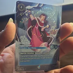 Disney Lorcana Belle-Snowfield Strategist Enchanted Character Card - Image 2