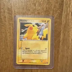 Pokemon Pikachu POP Series 4 13/17 Common Regular 50 HP Spark Card 2006 - Image 1