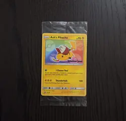 Ash's Pikachu SM108 I Choose You! Promo Pokemon the Movie Card Sealed - Image 1