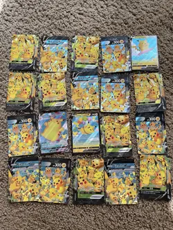 Pokemon Celebrations and Pikachu V-UNION Card Lot 20 - Image 1