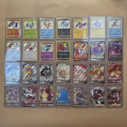 Pokemon TCG Shining Fates VMAX V Card Shiny Vault Lot of 28 NM/M - Image 1