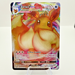 Eevee VMAX SWSH087 Pokemon SWSH Black Star Promo Near Mint Card NM - Image 1