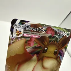 Eevee VMAX SWSH087 Pokemon SWSH Black Star Promo Near Mint Card NM - Image 2