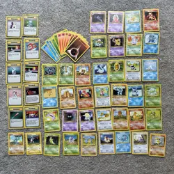 Pokemon TCG 60 Base Set Card Bundle Job Lot Vintage Wotc - Image 1