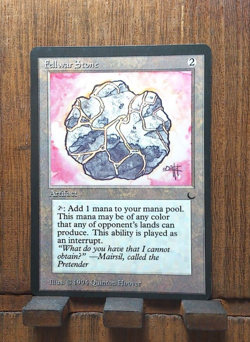 MTG🎇 Fellwar Stone (The Dark Regular) LP / NM - Really nice vintage card. - Image 2