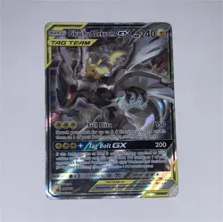Pokemon Pikachu & Zekrom GX SM168 SM TAG TEAM Promo Holo Ultra Rare Card - Image 1
