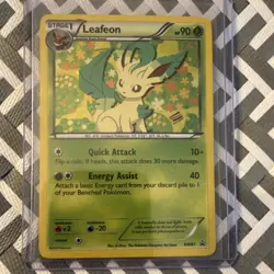Pokemon Leafeon BW87 Black Star Promo Holo BW Promo Stage 1 2013 Card - Image 1