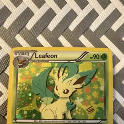 Pokemon Leafeon BW87 Black Star Promo Holo BW Promo Stage 1 2013 Card - Image 4